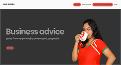 Desktop Screenshot of janesheeba.com
